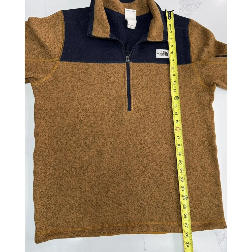 The North Face Gordon Lyons Jacket Mens M Knit Fleece 1/4 Zip NF0A3YR8